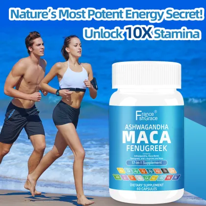Maca Supports Reproductive Health Vegan Maca Extract Capsule