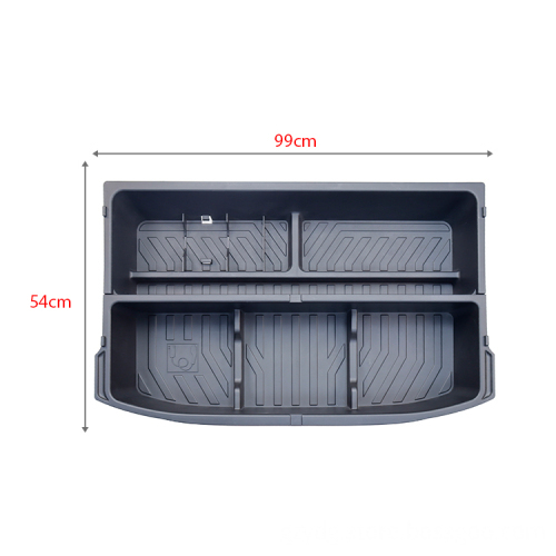 Fashionable Car Front Trunk Organizer Box - Plastic Storage Box for BYD Dolphin Accessories