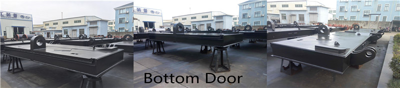 Marine dredger bottom doors