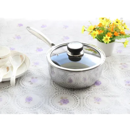 Milk Pot Nonstick Stockpot 20CM Stainless Steel