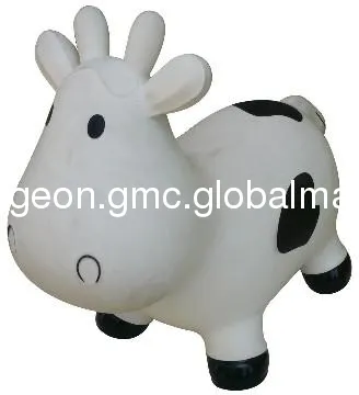 inflatable cow toy/animal toy