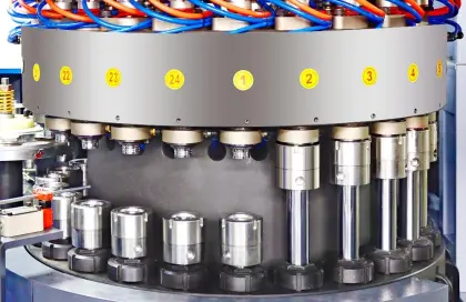 High Speed Automatic Rotary Plastic Cap Making Machine