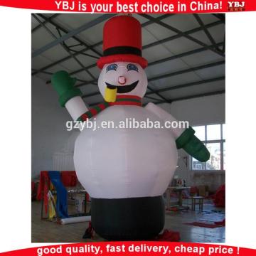 Giant Outdoor Inflatable Snowman For Christmas Decoration,outdoor christmas decorations