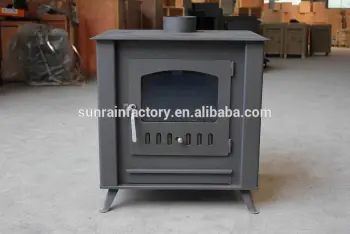 popular and best selling steel plate wood burning stove(KH001)