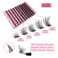 D Curl Natural Cluster Lash Extensões