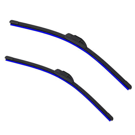 KCTION Universal U-Hook Soft Rubber Windshield Wipers for BMW Toyota