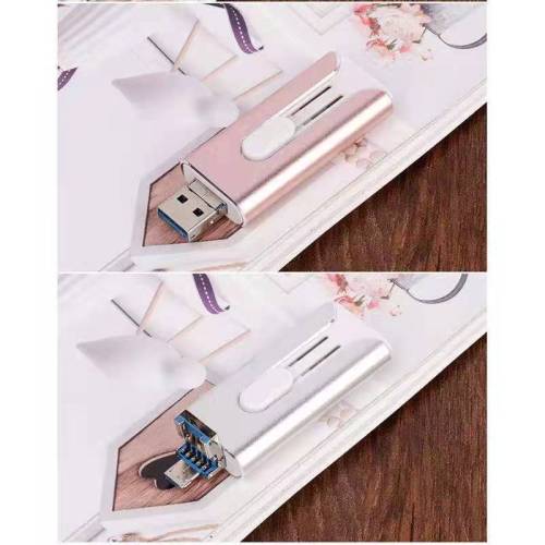China USB pen disk 3in1micro USB Flash Disk Factory