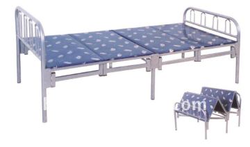 single durable steel bed