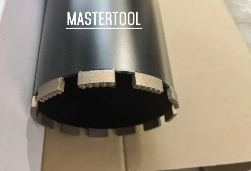 Reinforced Concrete Laser Welded Core Drill Bit