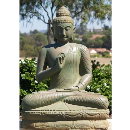 Religious buddha of brass bronze tibetan buddha sculpture for outdoor decoration