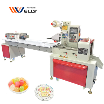 High Speed Automatic Candy Packing Machine for Square Candies