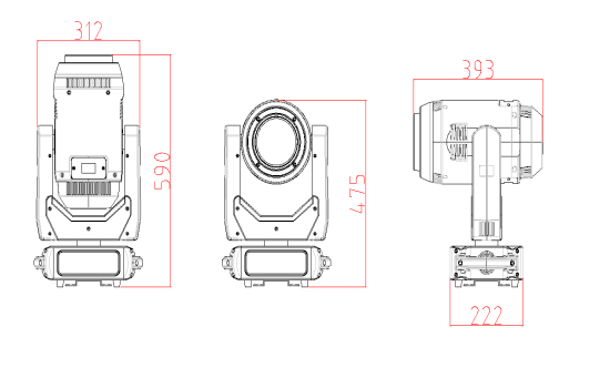 350w 3 In 1 Size