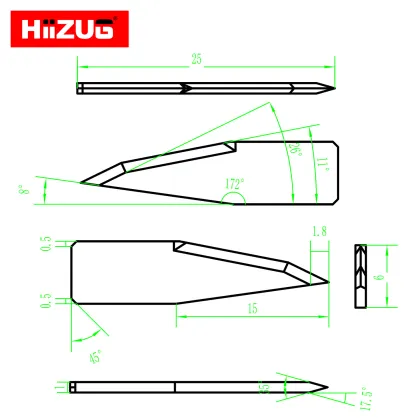 IECHO Cutter E19-31 Tungsten Carbide Slitter Knife
