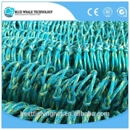 Well known braided pelagic trawl fishing net with great price