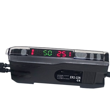 ER2-22N M3/M4/M6 Fiber Optic Sensor with Digital Display and Diffuse Reflection