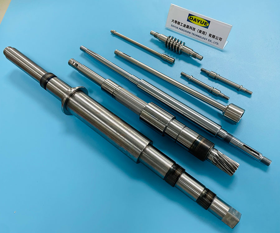 Worm gears and worm gear shafts