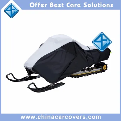 Customized new design wholesale Polyester Snowmobile Seld Cover snowmobile cover