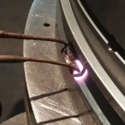 Hydraulic Rod Induction Through Heating Furnace