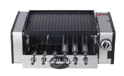 Factory kitchen accessories ABS Indoor Electric Barbecue Grills&bbq smoker