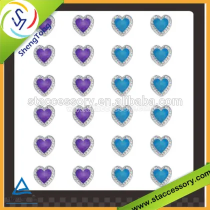 rhinestone sticker sheetsgemstone stickers 3d stickers heart stickersrhinestone patch
