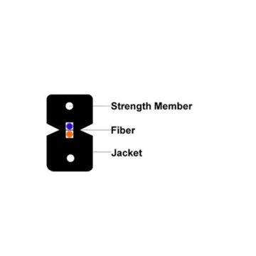 Indoor FTTH Drop Cable