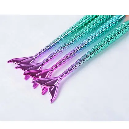 Fish tail Mermaid Multifunctional Nylon Hair Cosmetic Tools