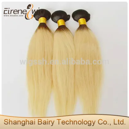 Eirene gorgeous and popular pure raw body wave hair weavon hair wet and wavy ombre colored indian human hair weave