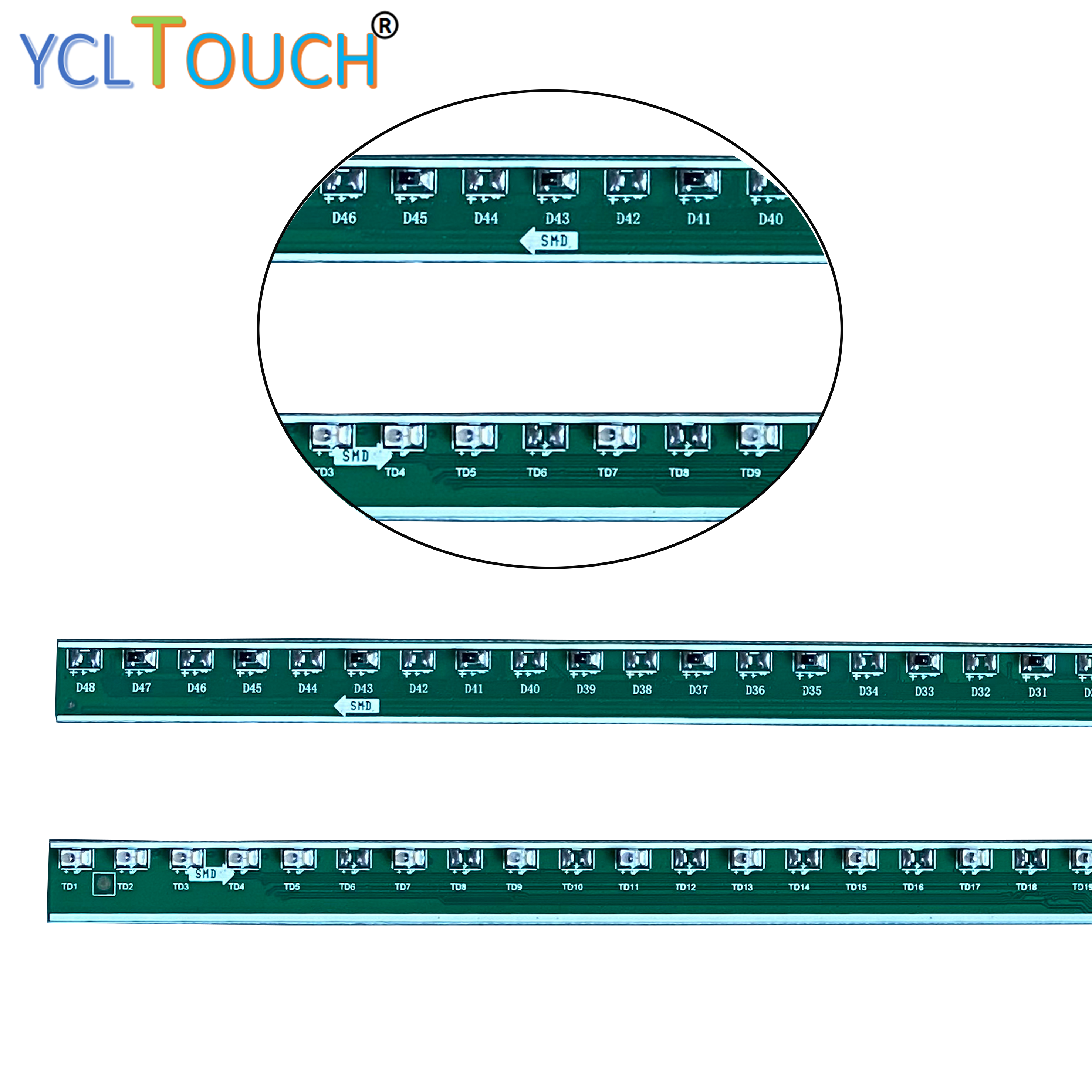 75 inch IR touch PCBA for touch screen