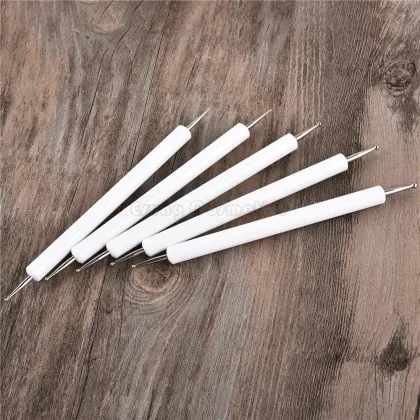 2021 New Design Nail Art Dotting Pen Set - 5 Pcs Nail Art Dotting Tools