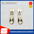 Peach Heart Metal Zipper Head