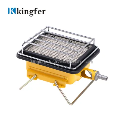 Camping Heater Mini Gas BBQ: Outdoor Beefmaster Bbq Grill