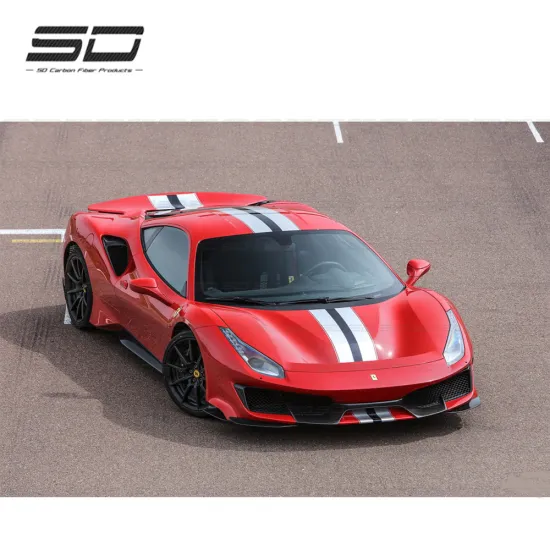 Dry Carbon Fiber Full Set Body Kit for Ferrari 488 GTB & Pista