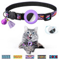 Personalized Tribal Breakaway Gps Cat Collar with Bell