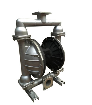 Bomba de diafragma neumática de acero inoxidable QBY