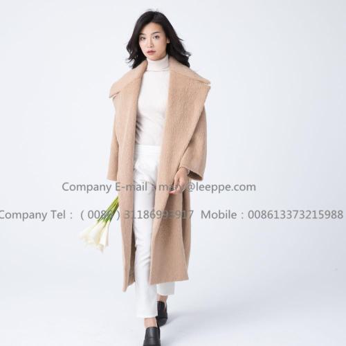 Lady Cashmere Coat With Mohair