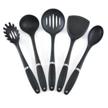 Nylon Spatula Set - 5Pcs Heat Resistant Non-Stick Kitchen Utensils