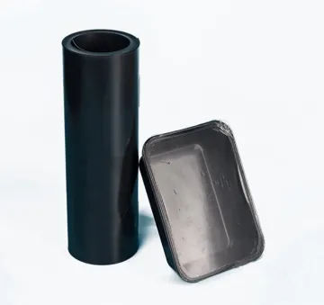 Black PS film for food trays