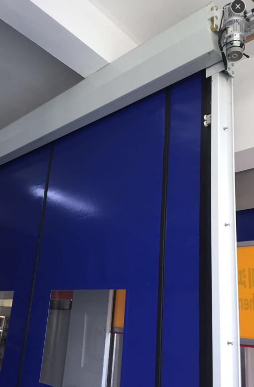 Flexible High Speed Zipper Cold Storage Door