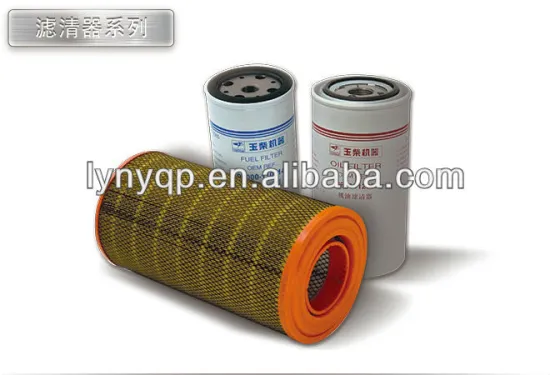Yuchai Diesel Engine Air Filter Core K2841U-937-F