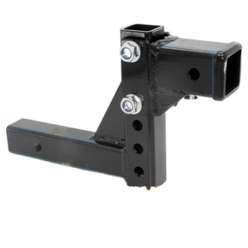 High-Strength Adjustable Aluminum Black Towbar Receiver Hitch