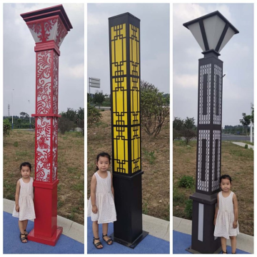 Lampada paesaggistica impermeabile per esterni solari a LED