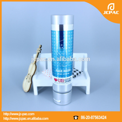 Wholesalers Metallic Flip Cap Face Wash Cosmetic Tube, Cosmetics Containers