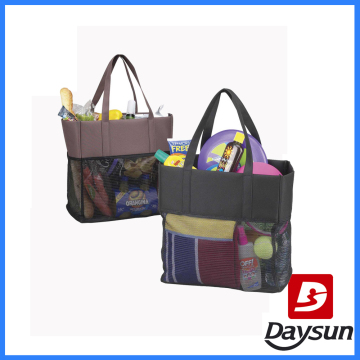 lightweight beach towel bag with mesh window
