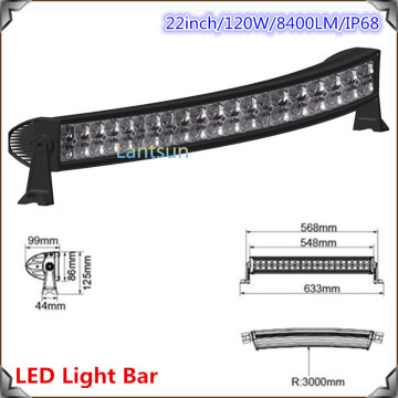 4X4 Offroad Curved LED Light Bar (LED12-120W)