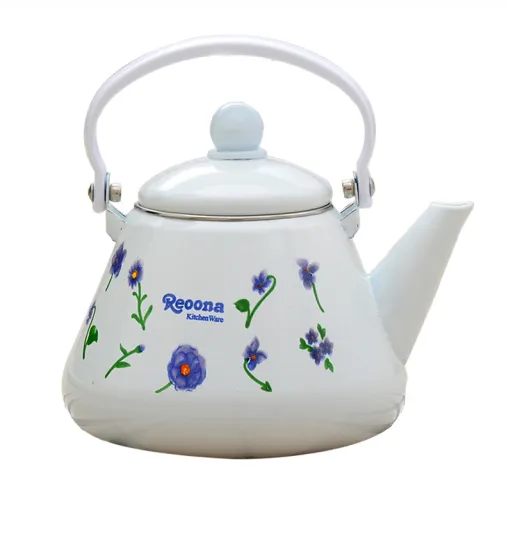 1.5L Kitchenware Tea Pot Graceful Enamel Kettle with Bakelite Handle/Teapot
