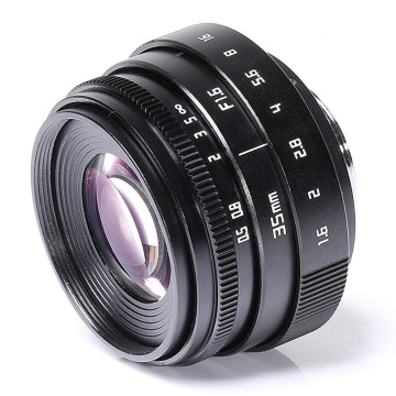 35mm F1.6 APS-C Television CCTV Lens for 16mm C Mount Camera