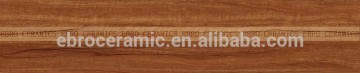Professionin producing No slip digital priting wood look porcelain tile for building material EFW15901