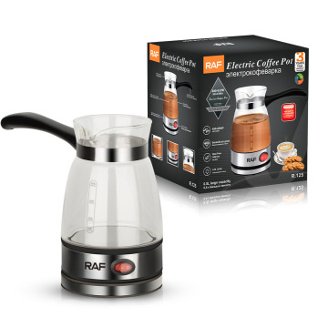 Marchio premium RAF Europeo standard europeo di caffè Transparente Transparent Kettle