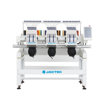 JK-CT1203 Three Head Embroidery Machine for Cap and T-shirt Embroidery