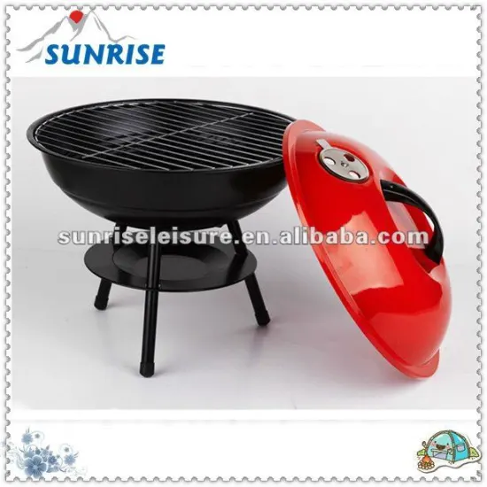 15" steel kettle bbq, popular shape, portable